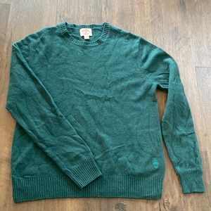 Brooks Brothers Red Fleece Sweater 100% Wool (M)